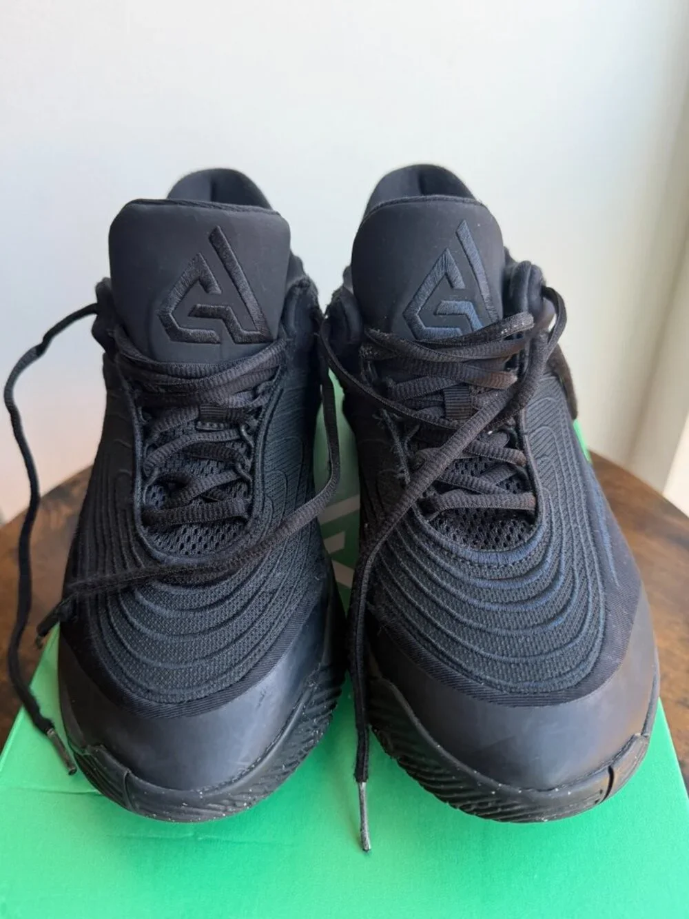 Nike Giannis Immortality 4 Triple Black Basketball Shoes Men’s 8